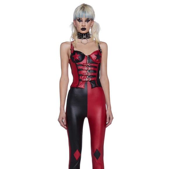 EERIE HARLEQUIN COSTUME SET - Picture 2 of 7